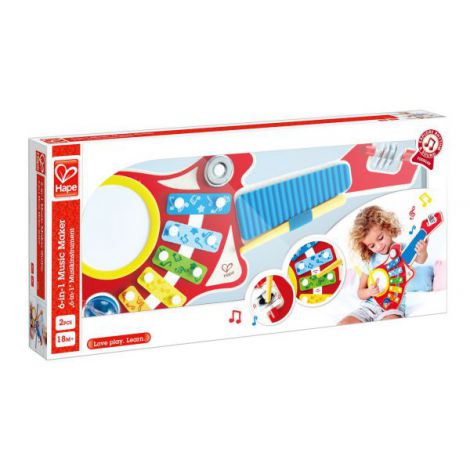 Hape Set Muzica 6-in-1 - poza 1