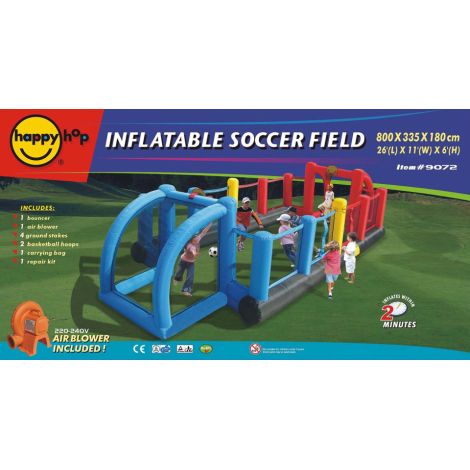 Happy Hop - Spatiu de joaca gonflabil pentru fotbal sau baschet - poza 3