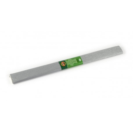 Hartie creponata 50x200 cm,argintiu,10 bucati set