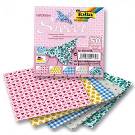 Hartie origami 50 coli 10x10 Sweet - poza 1