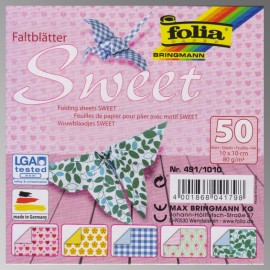 Hartie origami 50 coli 10x10 Sweet - poza 3