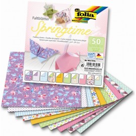 Hartie origami 50 coli 15x15 Primavara - poza 2
