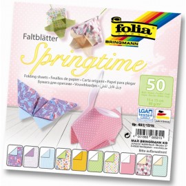 Hartie origami 50 coli 15x15 Primavara - poza 4