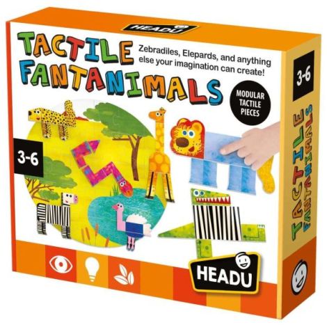 Headu - Cartonase tactile cu animale - poza 3