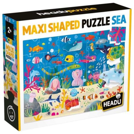 Headu Ecoplay - Puzzle Animalute In Ocean - poza 3