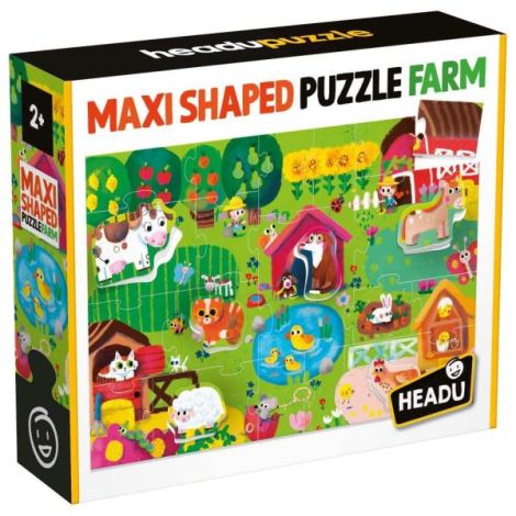 Headu Ecoplay - Puzzle Animalute La Ferma - poza 3