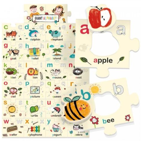 Headu Ecoplay - Puzzle Mare Alfabetul In Engleza - poza 1
