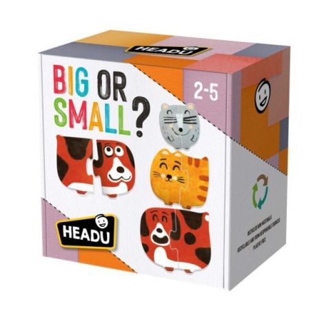 Headu Ecoplay - Puzzle-Uri Progresive - Mic Sau Mare? - poza 3