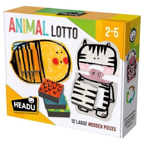 Headu Ecoplay - Puzzle-Uri Sa Potrivim Animalele - poza 3