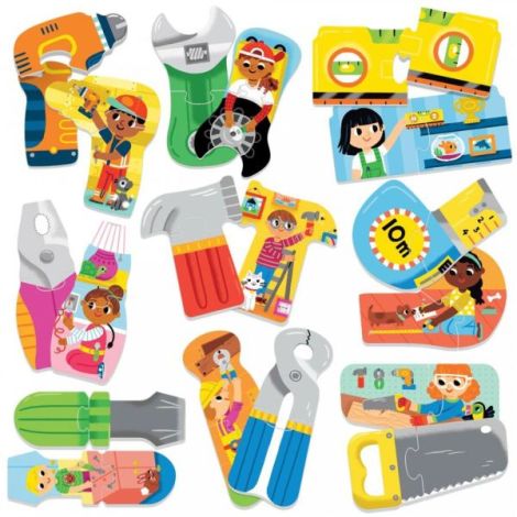 Headu Ecoplay - Puzzle-Uri Set Unelte - poza 1