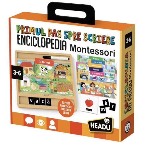 Headu Enciclopedia Montessori primul pas spre scriere - poza 2