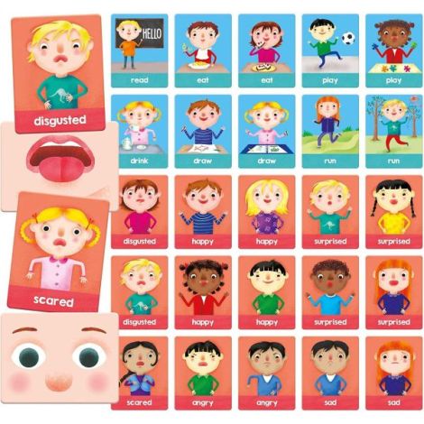Headu Montessori - Carti Emotii Si Actiuni - poza 1