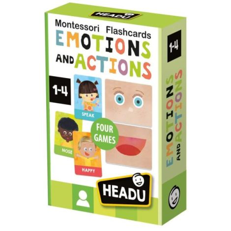 Headu Montessori - Carti Emotii Si Actiuni - poza 3