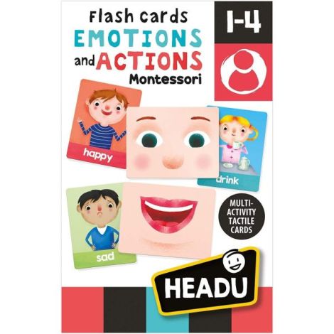 Headu Montessori - Carti Emotii Si Actiuni - poza 4