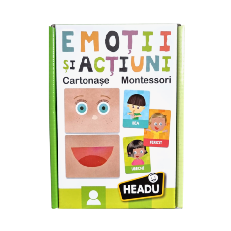 Headu Montessori - Carti Emotii Si Actiuni In Romana - poza 3
