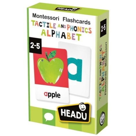 Headu Montessori - Cartonase Sa Invatam Alfabetul - poza 3