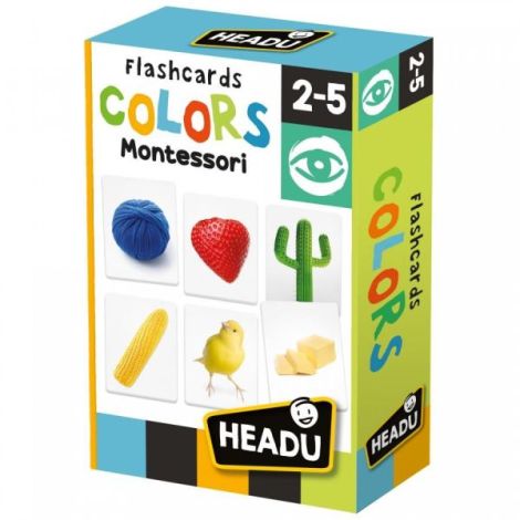 Headu Montessori - Cartonase Sa Invatam Culorile - poza 2