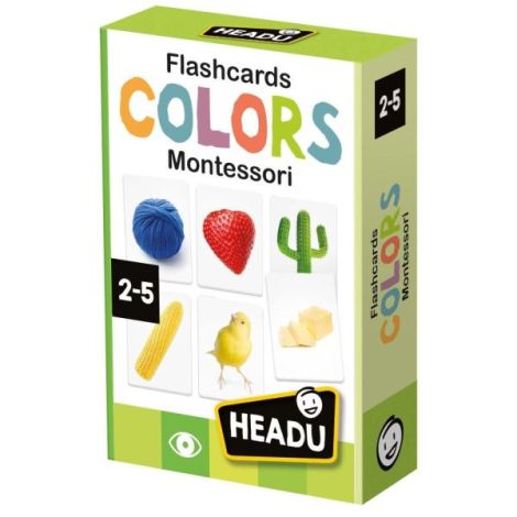 Headu Montessori - Cartonase Sa Invatam Culorile - poza 3