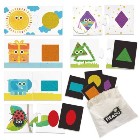 Headu - Montessori forme tactile - poza 1