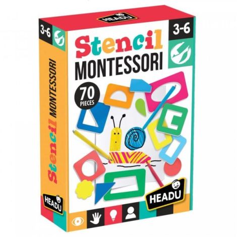 Headu Montessori - Joc Cu Sabloane - poza 2