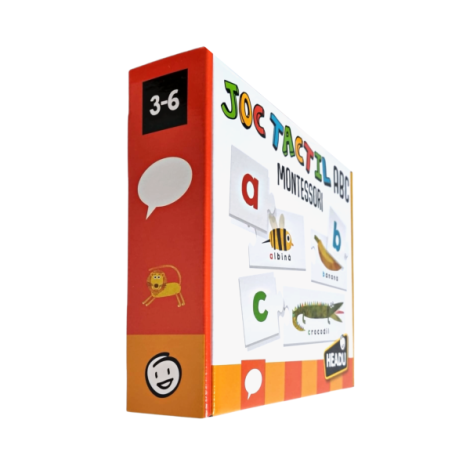 Headu Montessori - Joc Tactil Abc Romana - poza 5