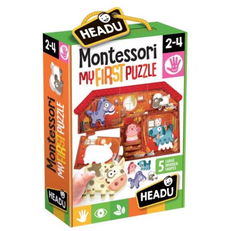 Headu Montessori - Primul Meu Puzzle - Ferma - poza 2