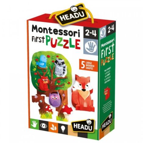 Headu Montessori - Primul Meu Puzzle - Padurea - poza 2