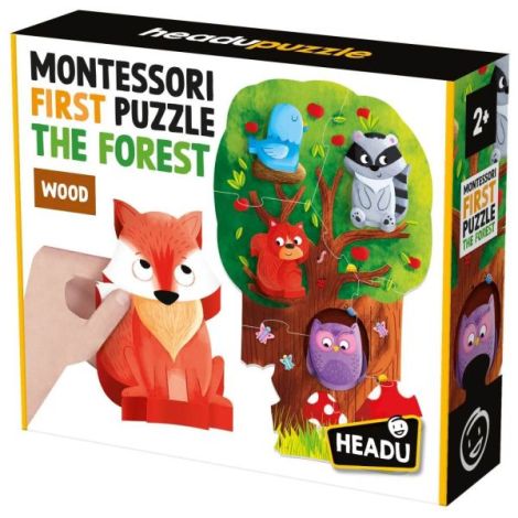 Headu Montessori - Primul Meu Puzzle - Padurea - poza 4
