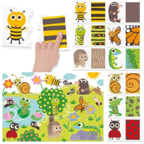 Headu - Montessori puzzle atinge si observa - poza 1
