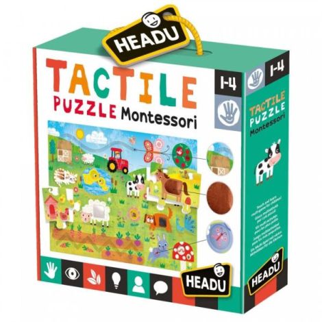 Headu Montessori - Puzzle Tactil - poza 3