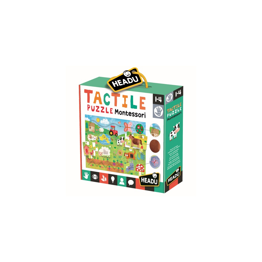 Headu Montessori - Puzzle Tactil