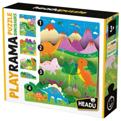 Headu - Puzzle dinozauri - poza 2