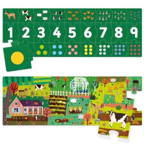 Headu - Puzzle sa invatam numerele de la 1 la 9 - poza 1