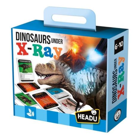 Headu Stem - Joc Cu Lanterna Uv - Descopera Dinozaurii - poza 3