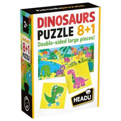 Headu Teacher Tested - 8 si 1 Puzzle Dinozauri - poza 4