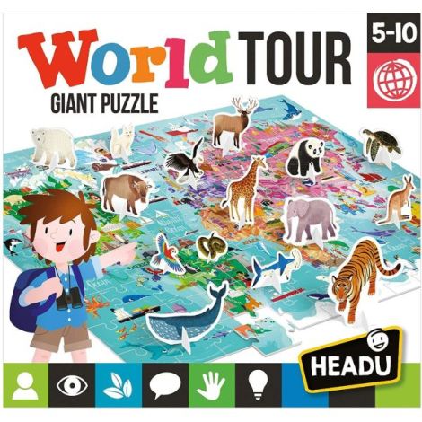 Headu Teacher Tested - Puzzle Turul Lumii - poza 4