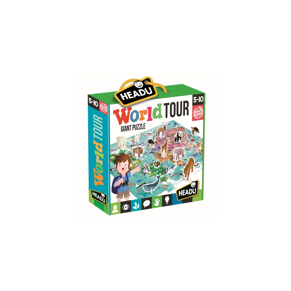 Headu Teacher Tested - Puzzle Turul Lumii