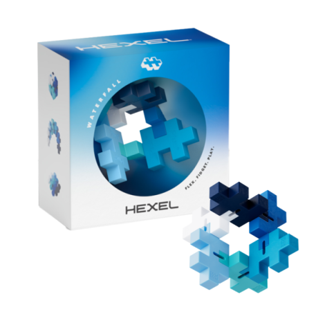HEXEL Spectrum - Jucarie fidget creativa - Plus Plus, Waterfall