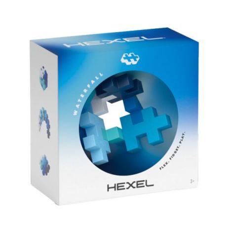 HEXEL Spectrum - Jucarie fidget creativa - Plus Plus, Waterfall - poza 2