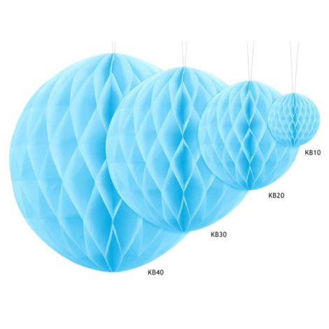 Honeycomb bleu 10 cm - poza 2