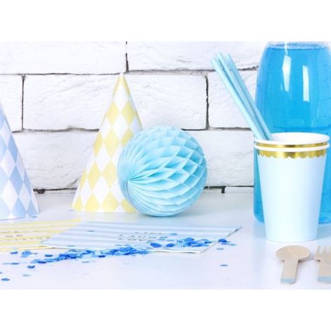 Honeycomb bleu 10 cm - poza 5