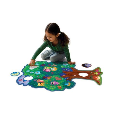 Hoot Owl Hoot, puzzle de podea in forma de copac, cu bufnite - poza 1