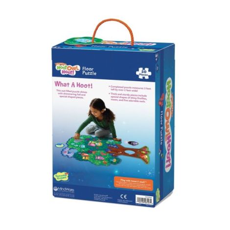 Hoot Owl Hoot, puzzle de podea in forma de copac, cu bufnite - poza 5