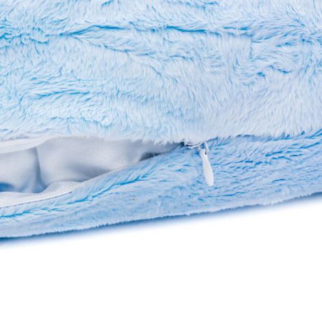 Husa blanita pentru perna de alaptare Colectia Mis Mat Bleu 72 cm - poza 2