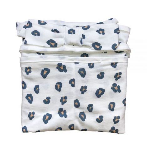 Husa Cos bebe Childhome Moise, Jerse Leopard - poza 1