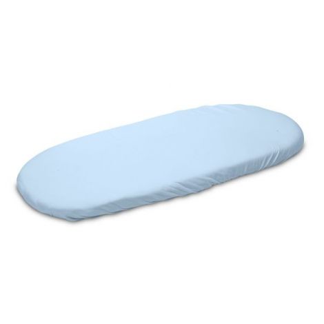 Husa de bumbac cu elastic pentru salteaua de landou Albastru - poza 1