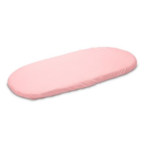 Husa de bumbac cu elastic pentru salteaua de landou Roz - poza 1