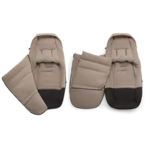 Husa de picioare carucior Bugaboo Performance Winter Dune Taupe - poza 3