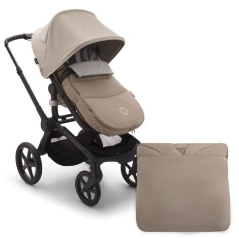 Husa de picioare universala carucior Bugaboo Dune Taupe - poza 4