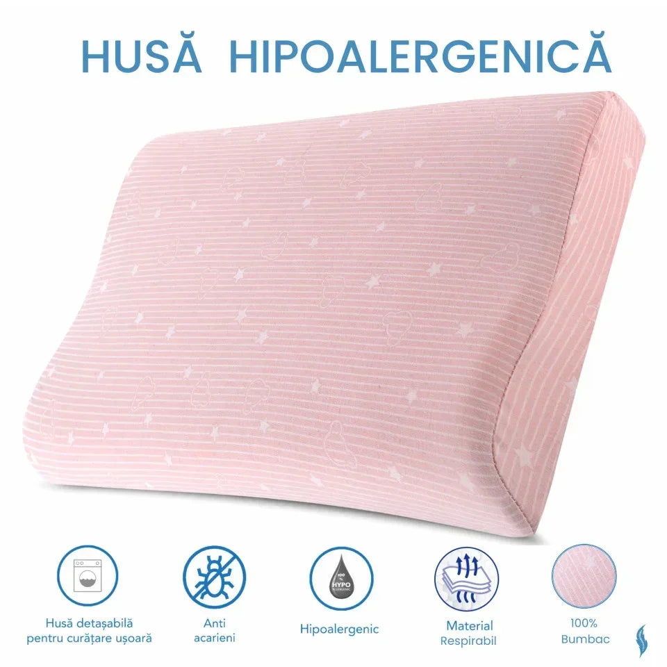HUSA de schimb / Fata de perna - pentru Perna Copii Toddler - Roz - Bumbac 100% - Default Title